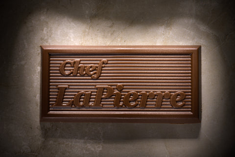 Chef LaPierre Sculpted 34% Milk Chocolate Bar