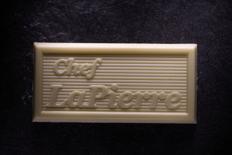 Chef LaPierre Sculpted Solid White Chocolate Bar