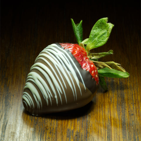 Chocolate Dipped Long Stem Strawberries - available In Store and Pick Up Only