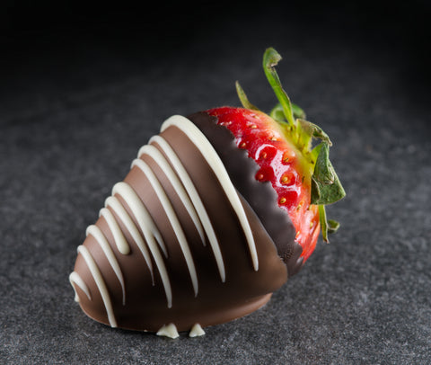 Chocolate Dipped Long Stem Strawberries - available In Store and Pick Up Only