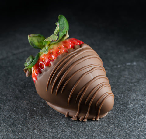 Chocolate Dipped Long Stem Strawberries - available In Store and Pick Up Only