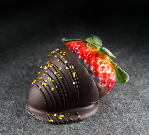 Chocolate Dipped Long Stem Strawberries - available In Store and Pick Up Only